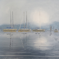 Misty Yachts – Medina River – Art Prints For Sale