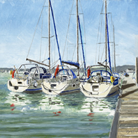 Three Legend Yachts, Bembridge Harbour, Isle Of Wight