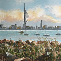 Portsmouth From Gosport Waterfront