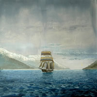 TS Marques in the Beagle Channel – Fine Art Prints