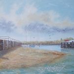 Harbour Entrance Titchfield Haven Nature Reserve Hampshire – Oil Painting and Art Prints