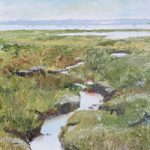 Mud flats, Fareham Lake Hampshire – Oil Painting and Art Prints