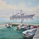 The Fighting Monmouth – Ship – Art Prints and Original Oil Painting